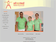 Tablet Screenshot of adver-med.de